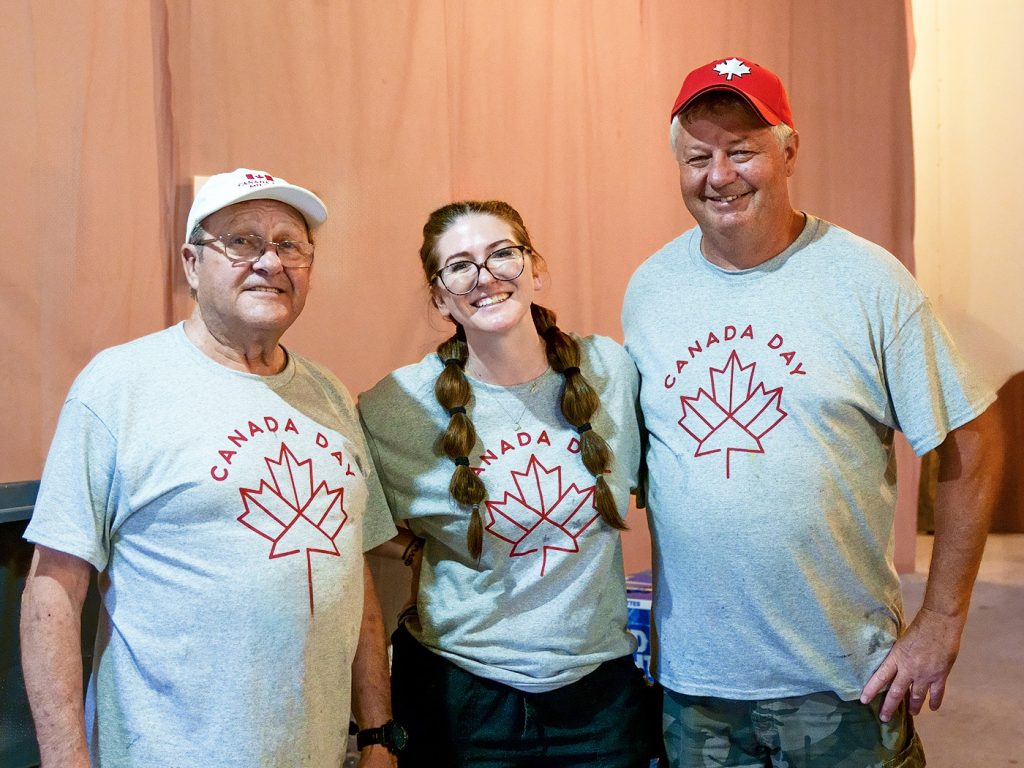 Milton Canada Day Volunteers