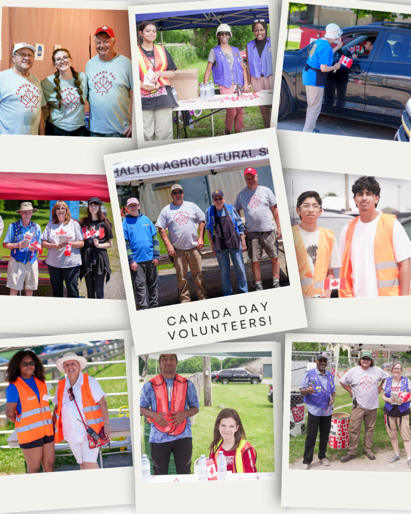 Milton Canada Day Volunteers